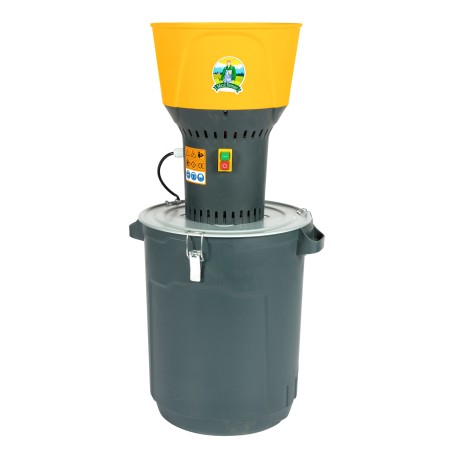 moara electrica 1300w/19000 rpm cu galeata plastic 50l