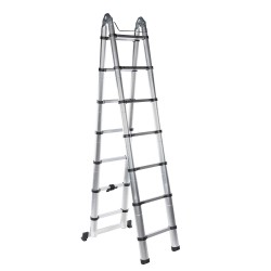 scara telescopica dubla 4.4m - 14 trepte