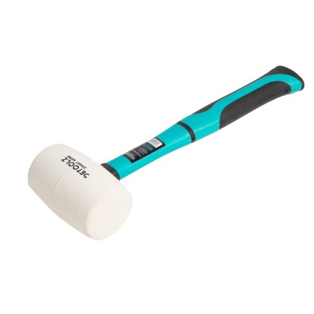 ciocan cauciuc alb coada fibra sticla pp+pvc 450g