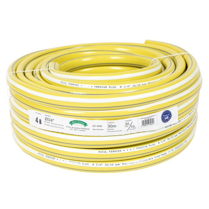 furtun de gradina premium  3/4' 30m 4 straturi
