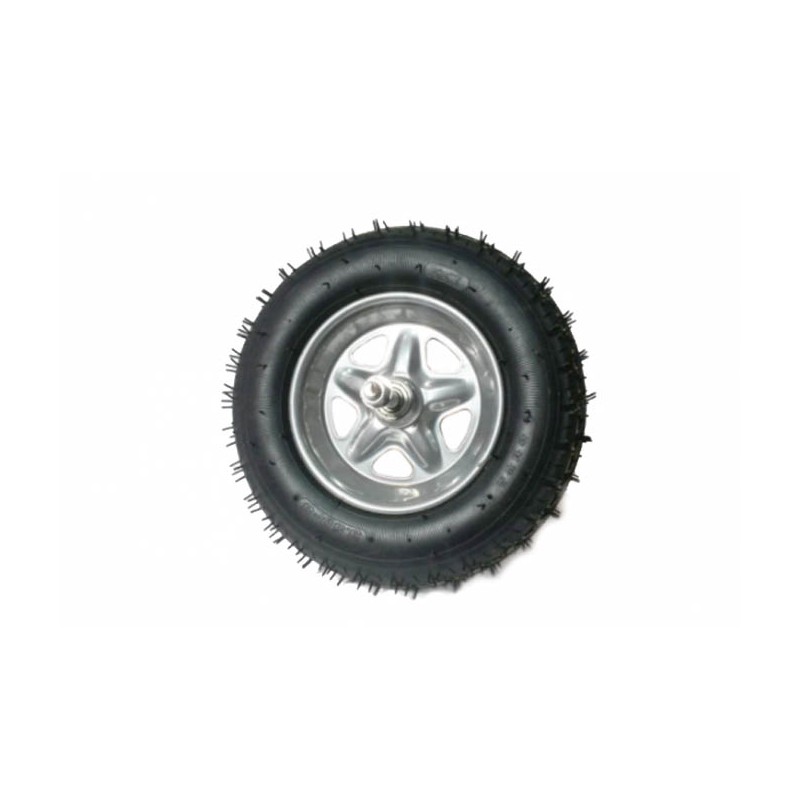 roata gri 350-8 cu tot cu ax