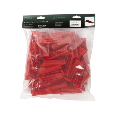 set 100 pana nivel pentru placi ceramica