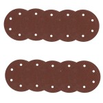 set 10 hartie abraziva p80 6gauri 215mm