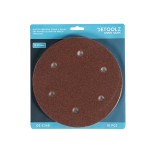 set 10 hartie abraziva p80 6gauri 215mm