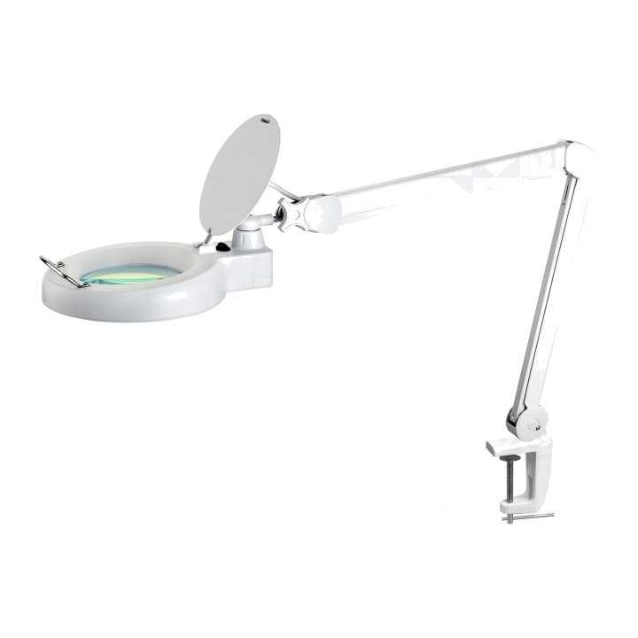 Lupă cu iluminare Lămpi de birou, Lupă de masă cu iluminare Mărire: 5dpt(x2,25) Iluminare: LED -2, dioda.ro