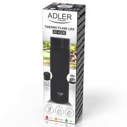termos cu afisaj temperatura negru adler