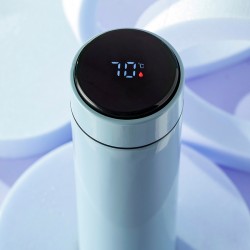 termos cu afisaj temperatura albastru adler