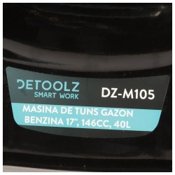 masina de tuns gazon, benzina, 17", 146cc, 40l