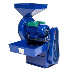moara electrica 3.5 kw cu ciocanele nr. 8 3in1 micul fermier