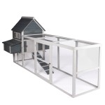cotet (tarc) pasari 3.1x1.5x1.5m, lemn