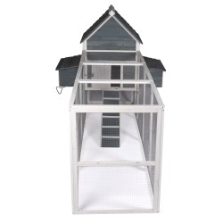 cotet (tarc) pasari 3.1x1.5x1.5m, lemn