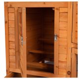 cotet (tarc) pasari 1.6x0.75x0.8m, lemn