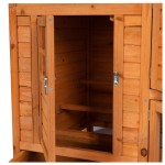 cotet (tarc) pasari 1.6x0.75x0.8m, lemn