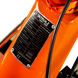 motocultor detoolz 15cp 420cc, benzina, 4t, 3 viteze, pornire manuala, cu roti