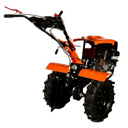 motocultor detoolz 15cp 420cc, benzina, 4t, 3 viteze, pornire manuala, cu roti