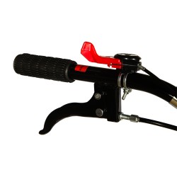 motocultor detoolz 15cp 420cc, benzina, 4t, 3 viteze, pornire manuala, cu roti