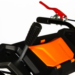 motocultor detoolz 15cp 420cc, benzina, 4t, 3 viteze, pornire manuala, cu roti