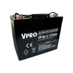 Acumulator  VPRO 84 Ah 12V AGM VRLA 6AKUAGM084