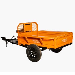 remorca motocultor 600 kg extensie laterala 180 mm