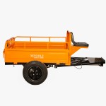 remorca motocultor 600 kg extensie laterala 180 mm