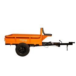 remorca motocultor 600 kg extensie laterala 180 mm