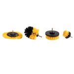 set 4 perii curatat cu tija/adaptor pentru bormasini set 4 perii curatat cu tija/adaptor pentru bormasini