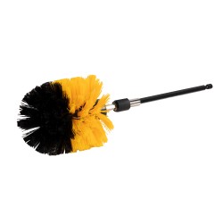 set 4 perii curatat cu tija/adaptor pentru bormasini