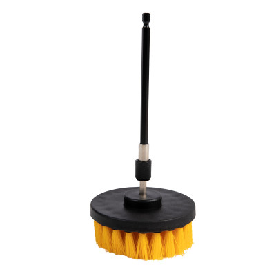 set 4 perii curatat cu tija/adaptor pentru bormasini