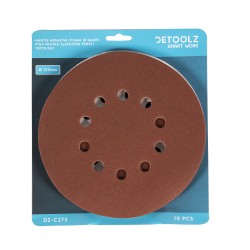 set 10 hartie abraziva p150 10gauri 215mm