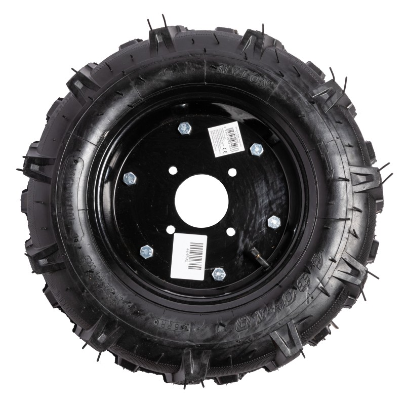 roata motocultor 400-10 neagra