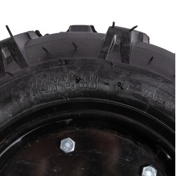 roata motocultor 400-10 neagra