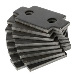 set 8 cutite tambur 9.5x5 cm pentru tocator crengi
