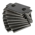 set 8 cutite tambur 9.5x5 cm pentru tocator crengi set 8 cutite tambur 9.5x5 cm pentru tocator crengi