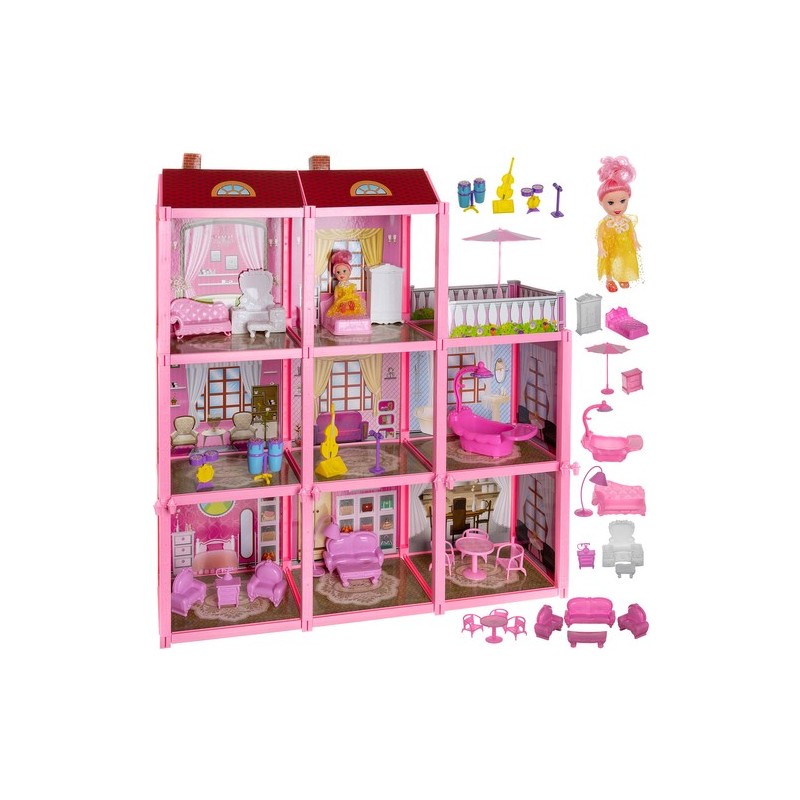 casa de papusi kruzzel 65 cm