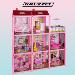 casa de papusi kruzzel 65 cm