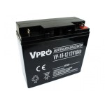 Acumulatori Baterii, Acumulator VPRO 18 Ah 12V AGM VRLA 6AKUAGM018 -1, dioda.ro