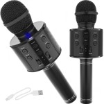 microfon karaoke - negru izoxis 22189