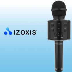 microfon karaoke - negru izoxis 22189