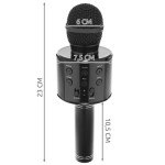 microfon karaoke - negru izoxis 22189