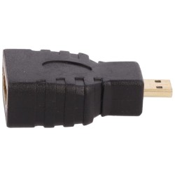Cabluri, Adaptor HDMI soclu,micro mufă HDMI Culoare: neagră -3, dioda.ro