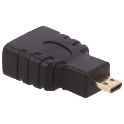 Cabluri, Adaptor HDMI soclu,micro mufă HDMI Culoare: neagră -4, dioda.ro