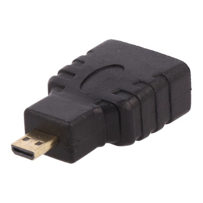 Cabluri, Adaptor HDMI soclu,micro mufă HDMI Culoare: neagră -6, dioda.ro