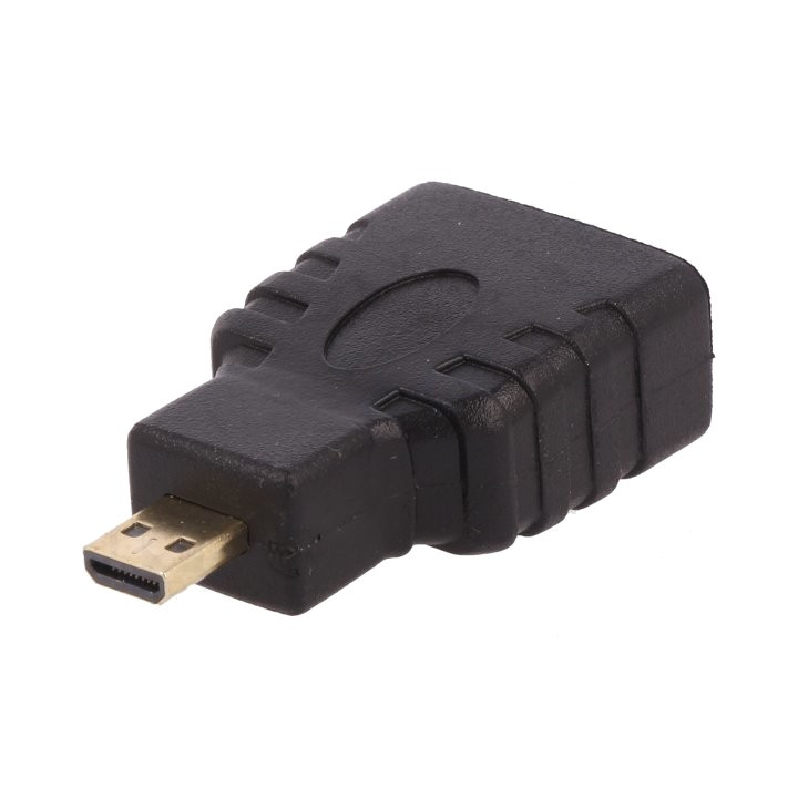 Cabluri, Adaptor HDMI soclu,micro mufă HDMI Culoare: neagră -6, dioda.ro