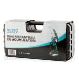 Mini drujba cu 2 acumulatori Li-Ion 21V, Manusi si Ochelari de rezerva, Lant de rezerva