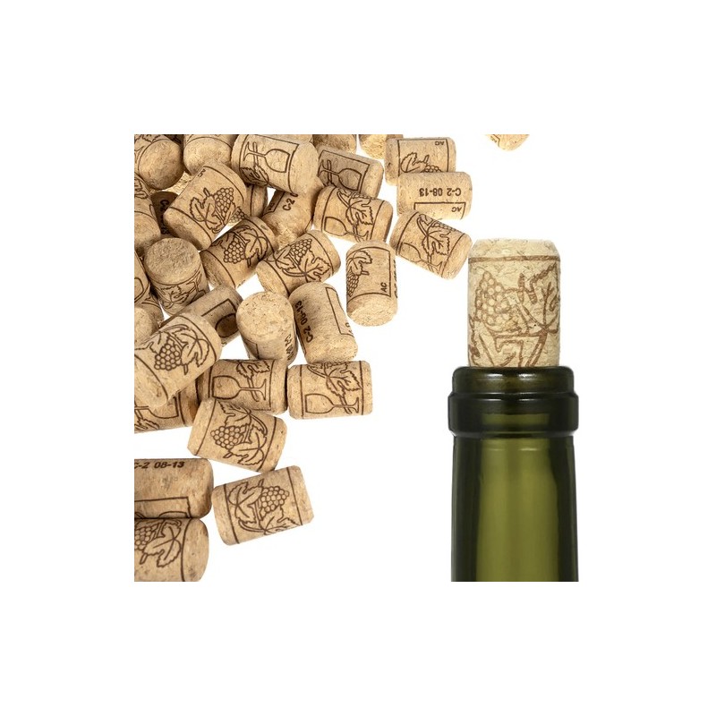 dopuri pentru sticle de vin - 100 buc. ruhhy 22876