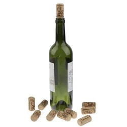 dopuri pentru sticle de vin - 100 buc. ruhhy 22876