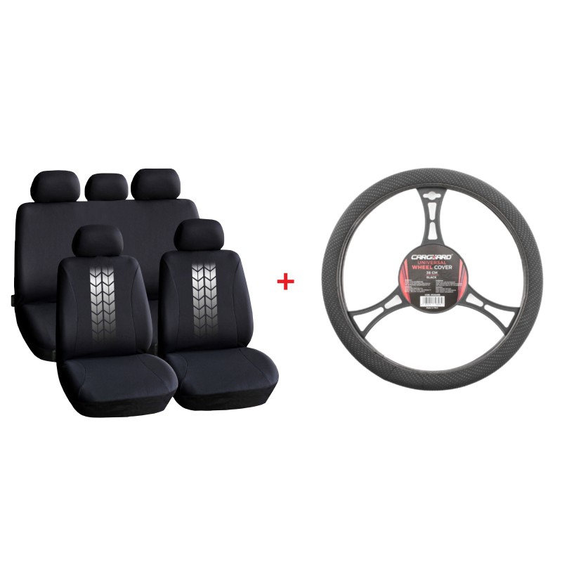 Pachet Huse Auto + Husa Volan