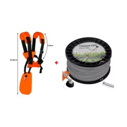 Set Ham Motocoasa si 100 m Fir taiere cu insertie metalica