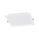spot led patrat plastic 12w ip44 85lm/w, homelight