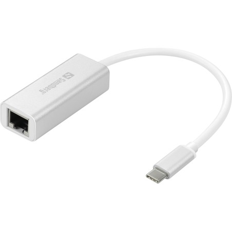 placa de retea sandberg 136-04, gigabit, usb-c